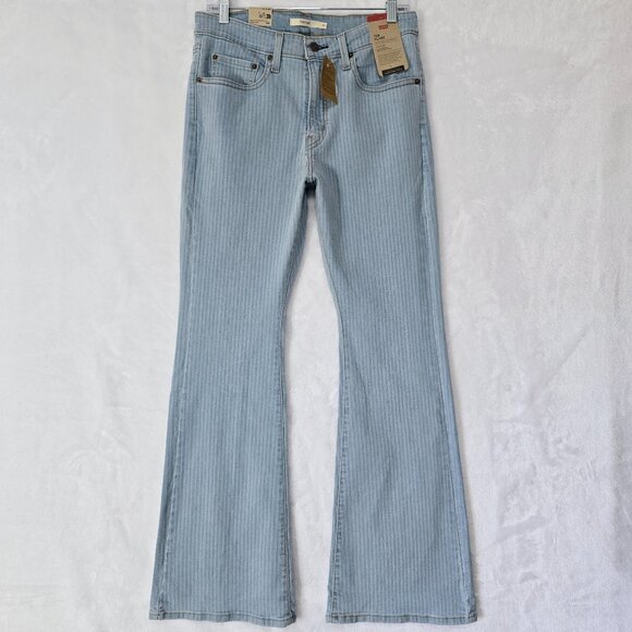 Levi's Denim - NWT Levi's 726 High Rise Flare Stripe Jeans 70s Retro Size 30